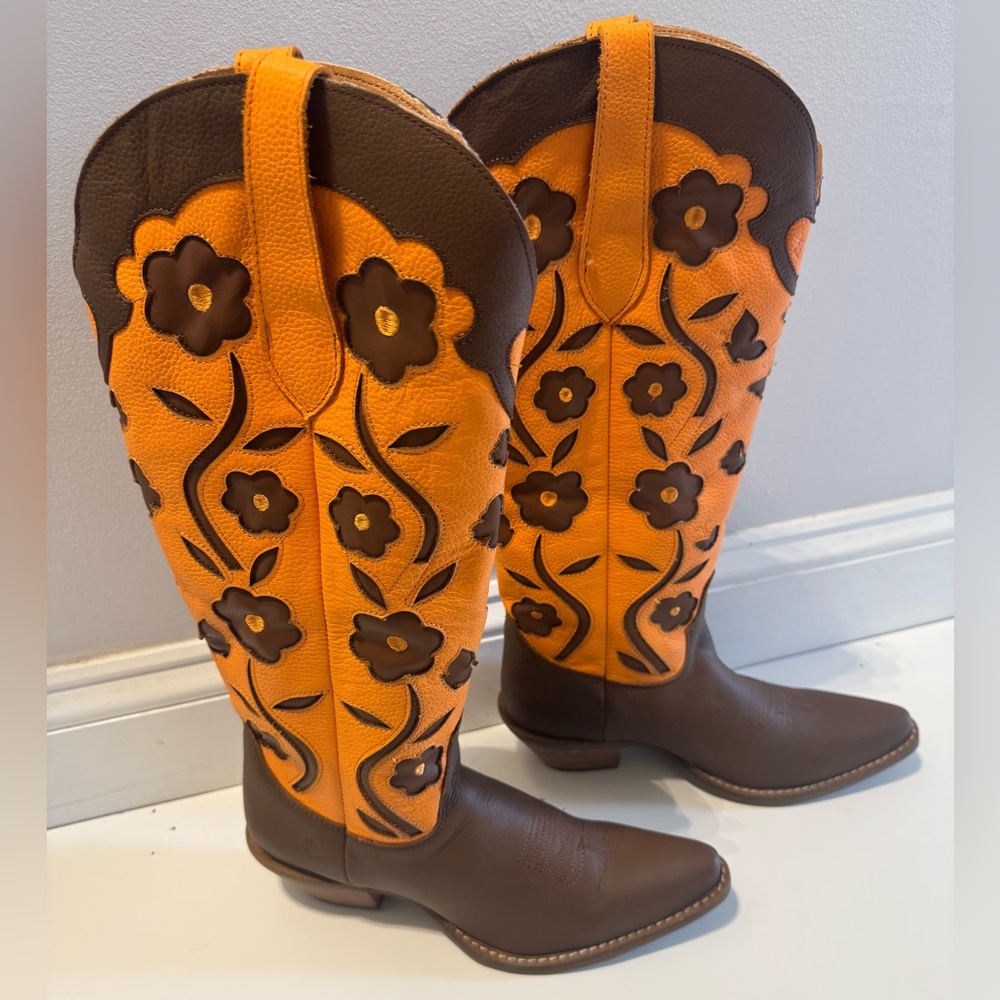 DINGO Goodness Gracious Brown Western Boots NWOT - Picture 9 of 16